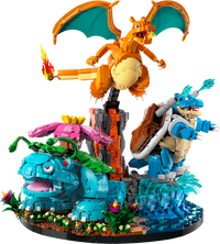 Venusaur, Charizard and Blastoise (6838+ pcs)