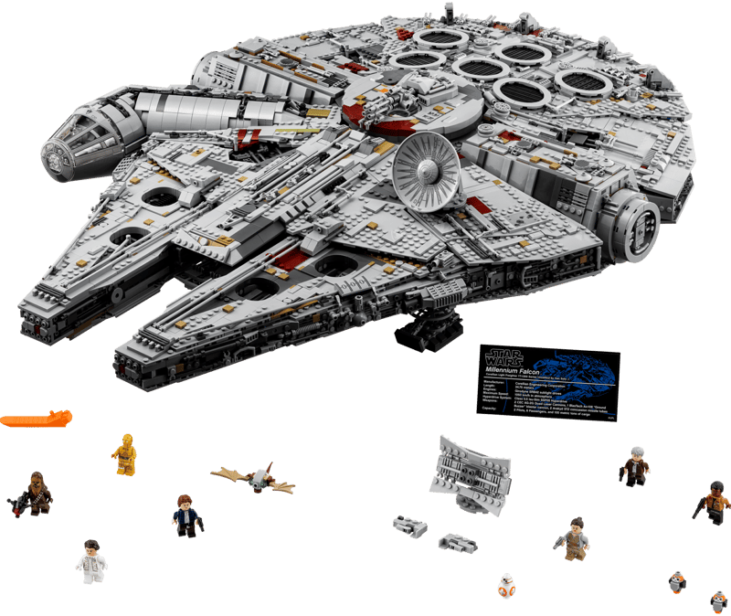 Millennium Falcon (7541+pcs)
