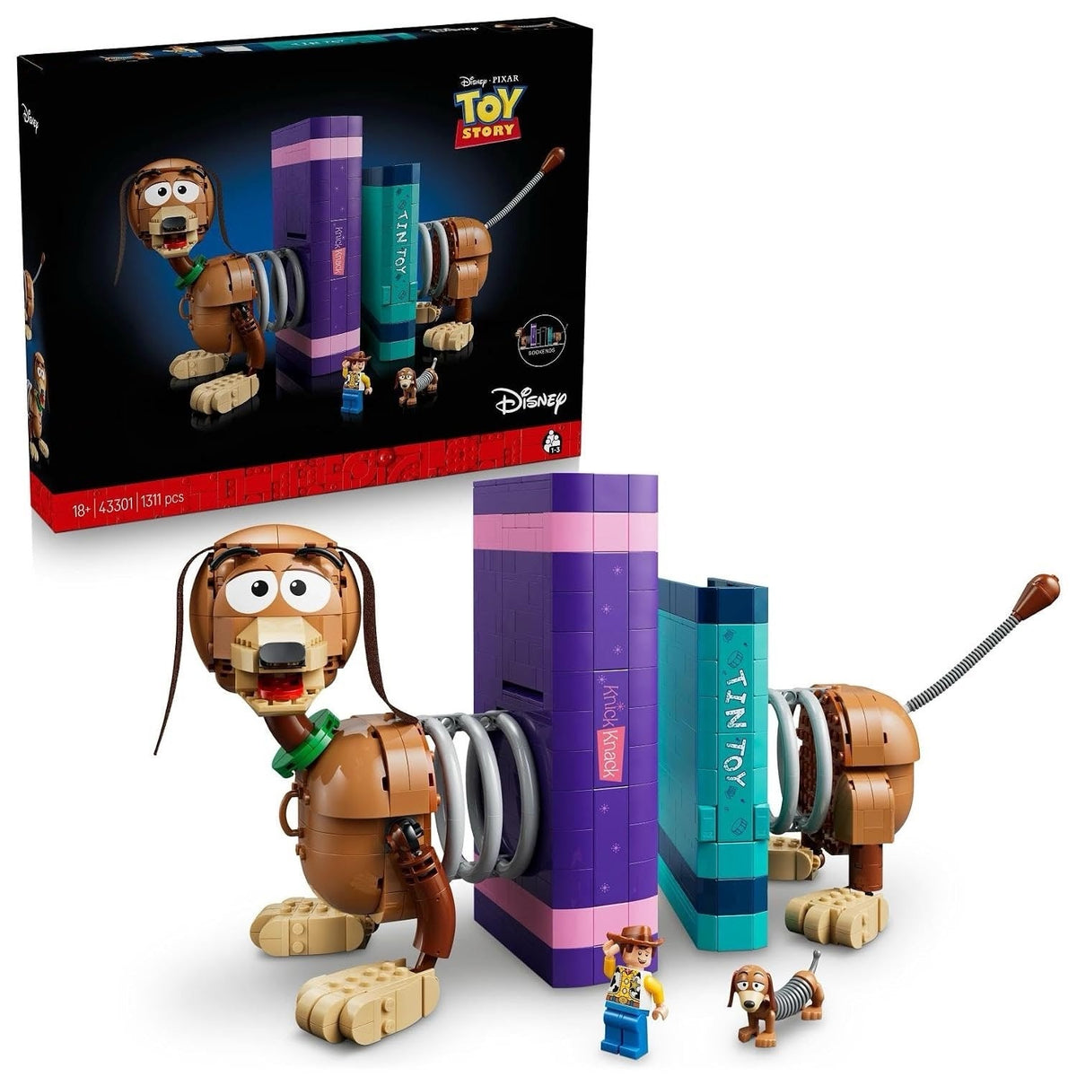 Slinky Dog Bookends (1311+pcs)