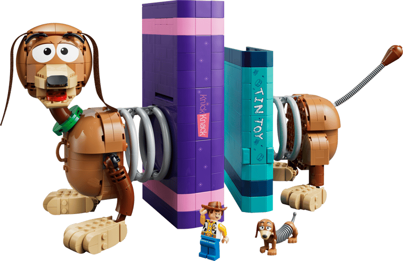 Slinky Dog Bookends (1311+pcs)